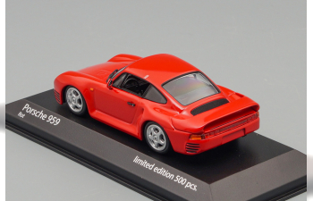 PORSCHE 959 (1987), red