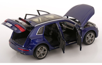 AUDI Q5L S-Line (2018), dark blue-metallic