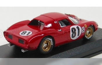 FERRARI 250lm N 81 Daytona 1968 Piper - Gregory, Red