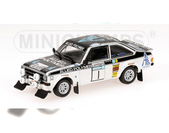 FORD Escort II RS1800 Allied Polymer. T.Makinen-H.Liddon winners RAC Rally (1975), белый
