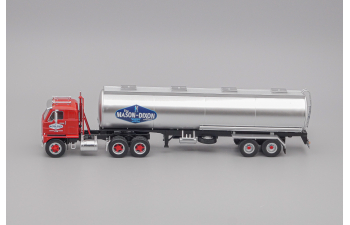 INTERNATIONAL Harvester Dcof 405 Citerne The Mason-Dixon, red / silver