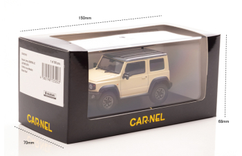 SUZUKI Jimny Sierra JC (JB74W) (2018), chiffon ivory metallic/black roof