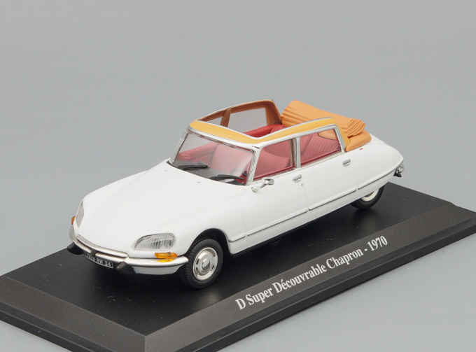 CITROEN D Super Decouvrable Chapron 1970, white