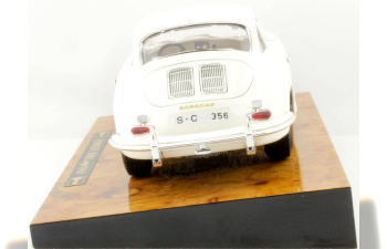 PORSCHE 356B Coupe (1961), white