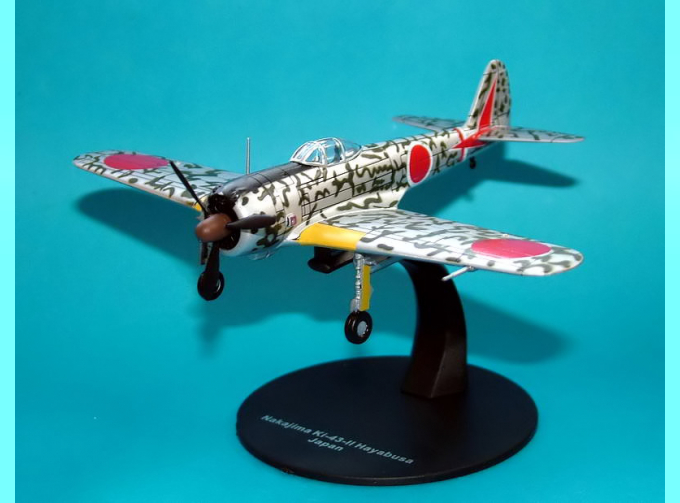 NAKAJIMA KI-43-II HAYABUSA, Japan, Samoloty II Wojny światowej 