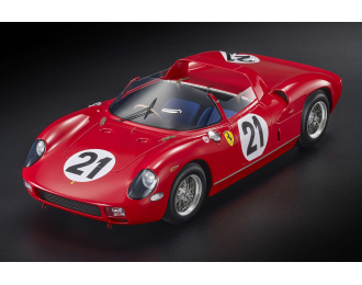 FERRARI 250p Spider 3.0l v12 Team Ferrari SPA Sefac №21 Winner 24h Le Mans (1963) Ludovico Scarfiotti - Lorenzo Bandini 