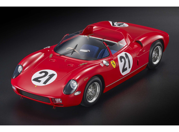 FERRARI 250p Spider 3.0l v12 Team Ferrari SPA Sefac №21 Winner 24h Le Mans (1963) Ludovico Scarfiotti - Lorenzo Bandini 