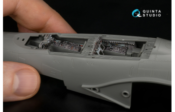3D Декаль интерьера кабины F-4E 2020 Terminator (MENG) (малая версия)