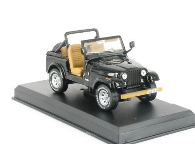 JEPP CJ7 Laredo 1982, серия Auto Plus La Collection 46, черный