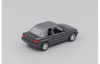 FORD Escort '91 Cabrio, top up, black / black gray