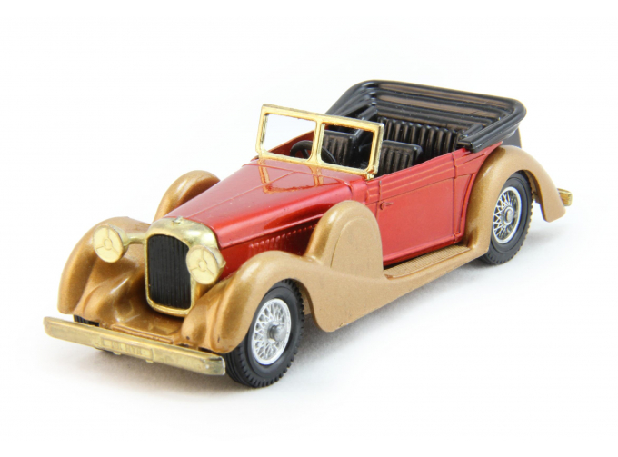 LAGONDA Drophead Coupe (1938), Models of Yesterday, gold / red