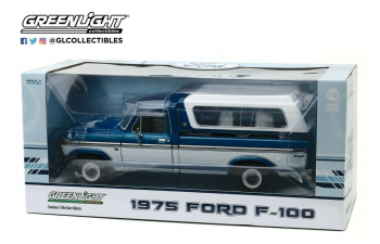 FORD F-100 Bodyside Accent Panel and Deluxe Box Cover 1975 Midnight Blue Poly