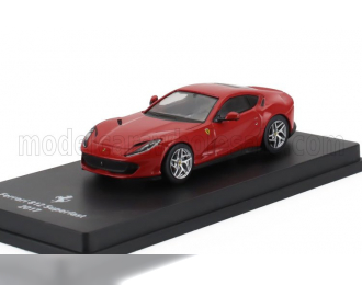FERRARI 812 Superfast (2017) - With Showcase, Rosso Corsa 322 - Red