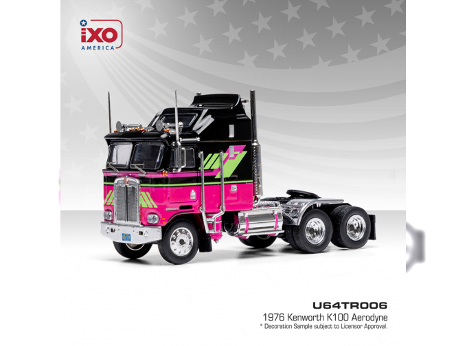 KENWORTH K100 Aerodyne (1976), black/pink
