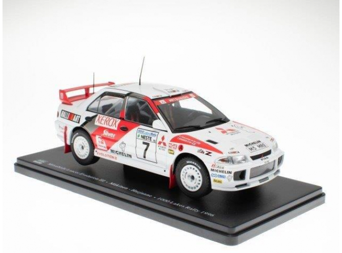 MITSUBISHI Lancer Evo III #7 "Mitsubishi Ralliart" Makinen/Harjanne Winner Rally 1000 Lakes Чемпион мира (1996)