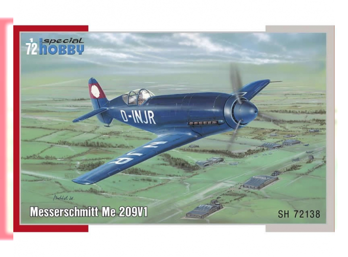Сборная модель Messerschmitt Me 209V-1
