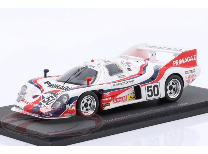 Rondeau M382 #50 24h LeMans Yver, de Dryver, Rousselot (1984)