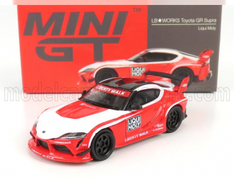 TOYOTA Supra Gr (a90) Liqui Moly Lb Works Coupe Rhd (2021), Red White