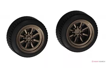 Сборная модель Nissan Fairlady Z S30 Custom Wheel (Safari Brown)