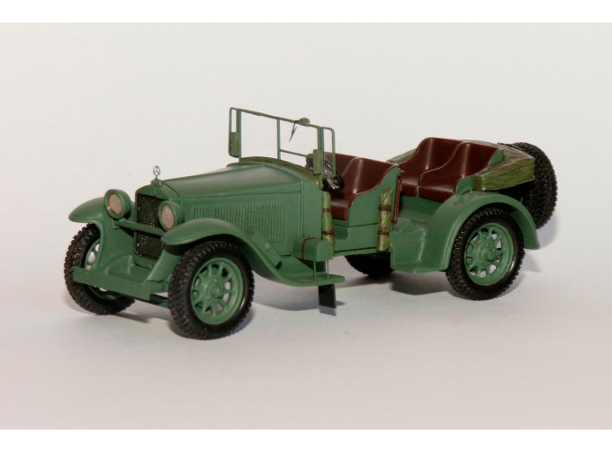 MERCEDES 8/38 typ Stuttgart 200 KUBELWAGEN 1929, серо-зеленый