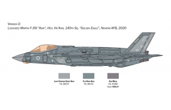 Сборная модель LOCKHEED MARTIN F-35 A Lighting Ii Military Airplane 2011