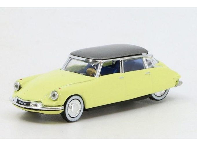 CITROEN DS 19 (1958), yellow