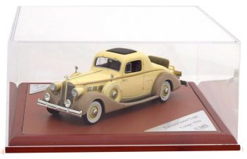 Packard Super Eight Coupe 1936, beige / brown