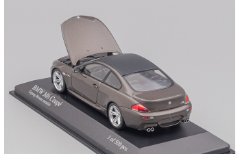 BMW M6 Coupe 2007, brown metallic