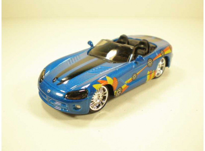 DODGE Viper SRT-10, серия blue с черными полосами