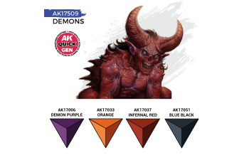 Набор красок QUICK GEN - Демоны / DEMONS