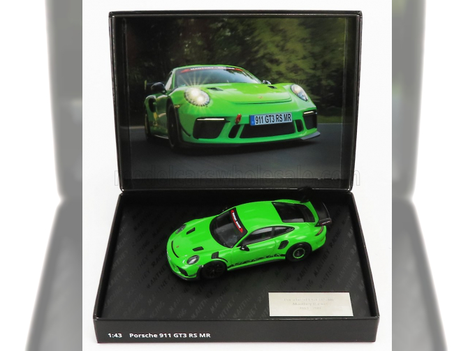 PORSCHE 911 991-2 Gt2 Rs Mr Team Manthey Racing 2020, Green Black