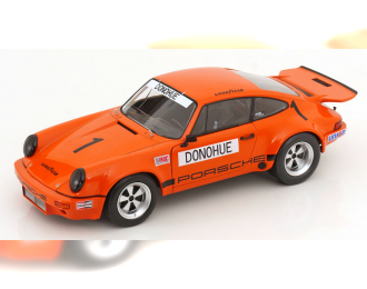 PORSCHE 911 Rs 3.0l Coupe №1 Winner Iroc Daytona, Mark Donohue (1974), orange