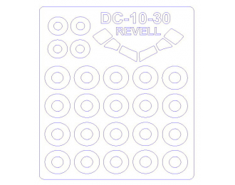 Маски окрасочные DC-10-30 + маски на диски и колёса