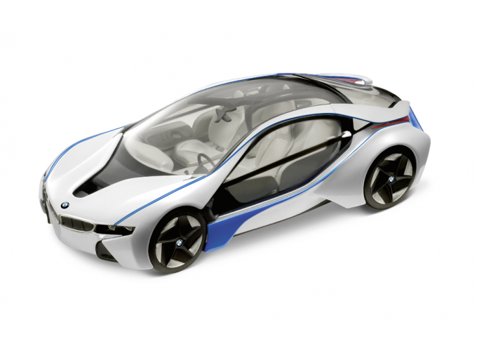 BMW Vision EfficientDynamics, white / blue