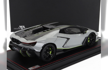 LAMBORGHINI Revuelto Hybrid (2023) - Con Vetrina - With Showcase, Grigio Hati - Grey Green