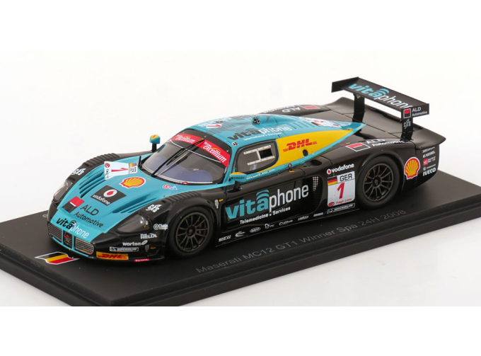 MASERATI MC12 GT1 Winner 24h Spa, Bertolini/Sarrazin/Bartels/van de Poele (2008)