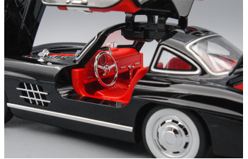 MERCEDES-BENZ 300 SL, чёрный, 25 см.