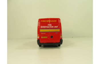 FORD Transit Fire Brigade, Junior Rescue 1:43, красный