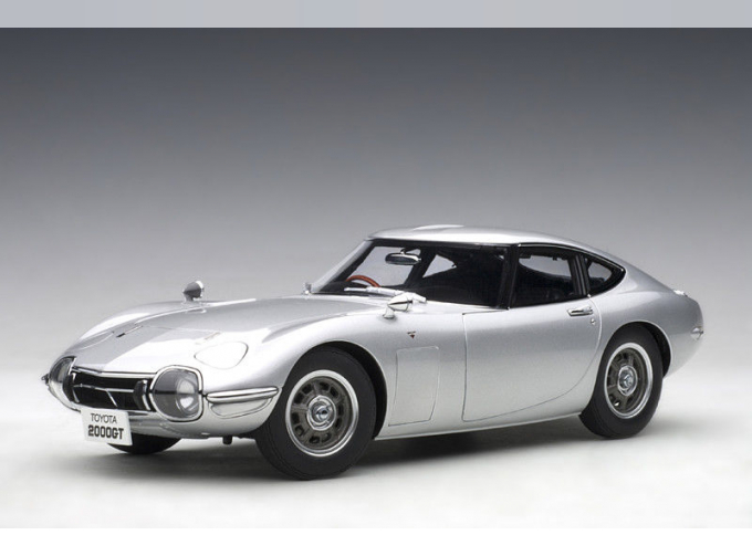 Toyota 2000 GT Coupe 1965 (silver)