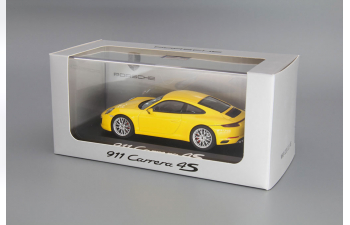 PORSCHE 911 Carrera 4S (991 II) (2017), racing yellow