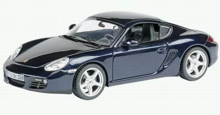 PORSCHE Cayman New 2009, night blue met.