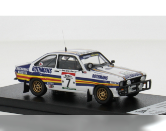 FORD Escort MK II №7, Rallye WM, Rally Bandama Rothmans, A.Vatanen, D.Richards (1981),white/blue