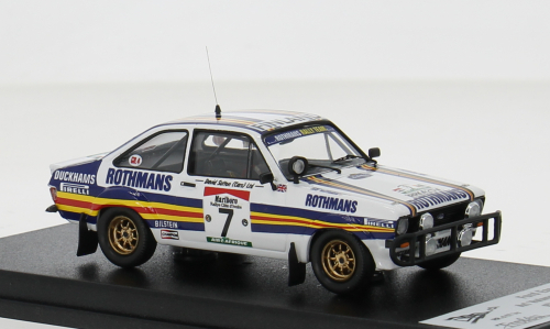 FORD Escort MK II №7, Rallye WM, Rally Bandama Rothmans, A.Vatanen, D.Richards (1981),white/blue