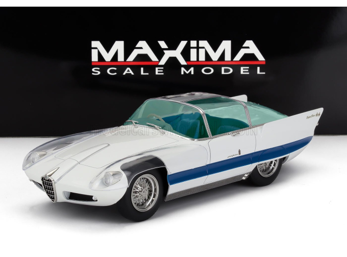ALFA ROMEO 6C 3000 SUPERFLOW I PININFARINA (1956), white/blue