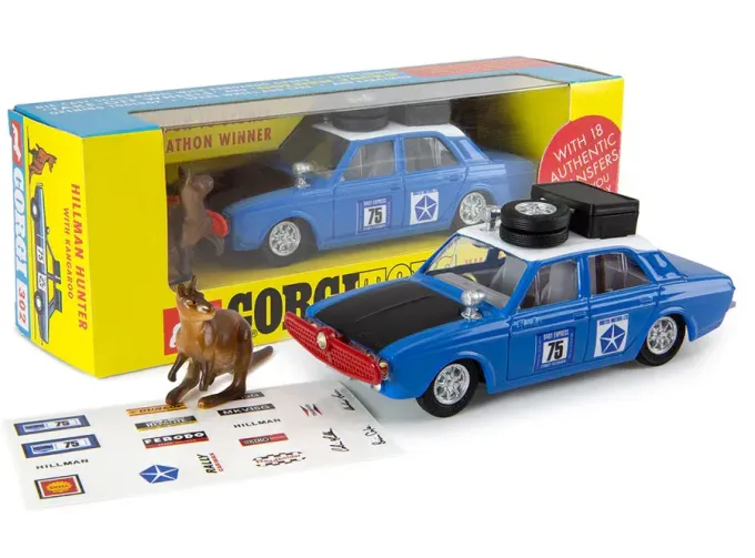 Hillman Hunter (1968), blue/white