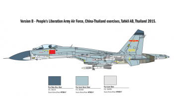 Сборная модель Истребитель Су-27