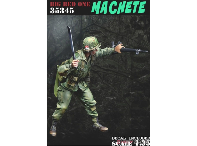 Фигурки большой красный "Мачете" / Big Red One "Machete"