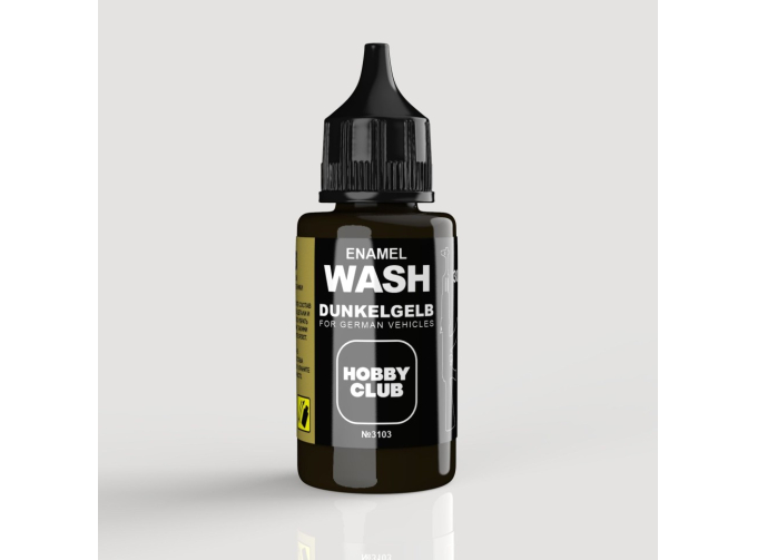 Cмывка "Dunkelgelb Тёмно-жёлтый для немецкой техники ", 30мл