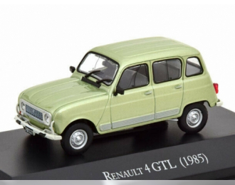 Renault 4 GTL 1985 зеленый металлик