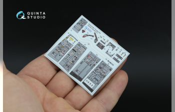 3D Декаль интерьера кабины Tornado IDS (ВВС Германии) (Revell) (с 3D-печатными деталями) (малая версия)